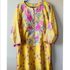 Pakistani Branded Khaadi shirt Dupatta size Large